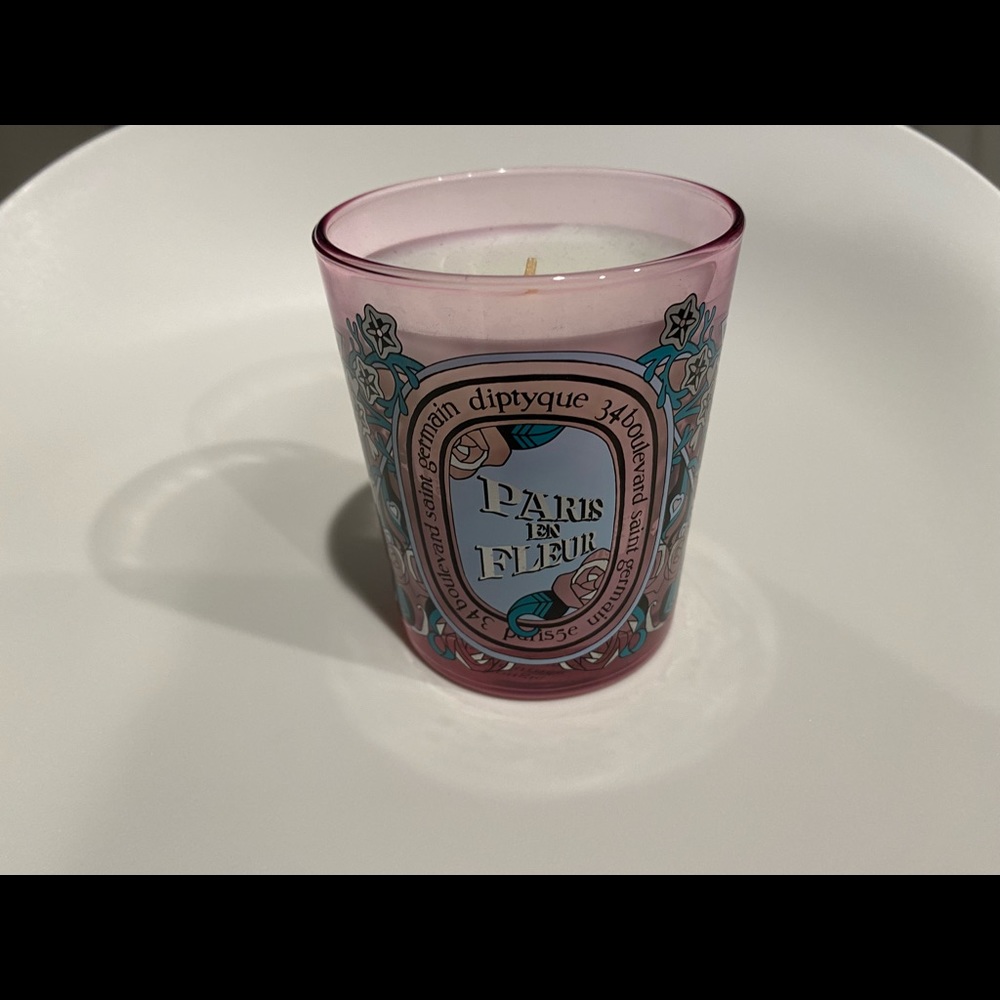 Never Used Diptyque Paris En Fleur Limited Edition Candle 190g RARE FIND